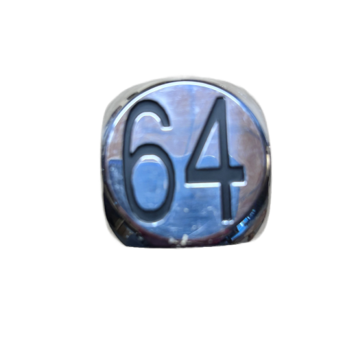 Chrome Doubling Cube Black 30mm